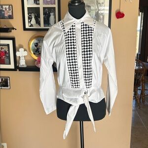 Catherine Malandrino White Blouse